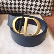 Dior CD Belt Leather Blue