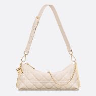 Dior Club Bag Cannage Lambskin Beige