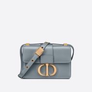 Dior Micro 30 Montaigne Bag Box Calfskin Sky Blue