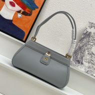 Small Dior Key Bag Box Calfskin Sky Blue