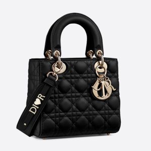 Lady Dior My ABCDior Bag Cannage Lambskin Black